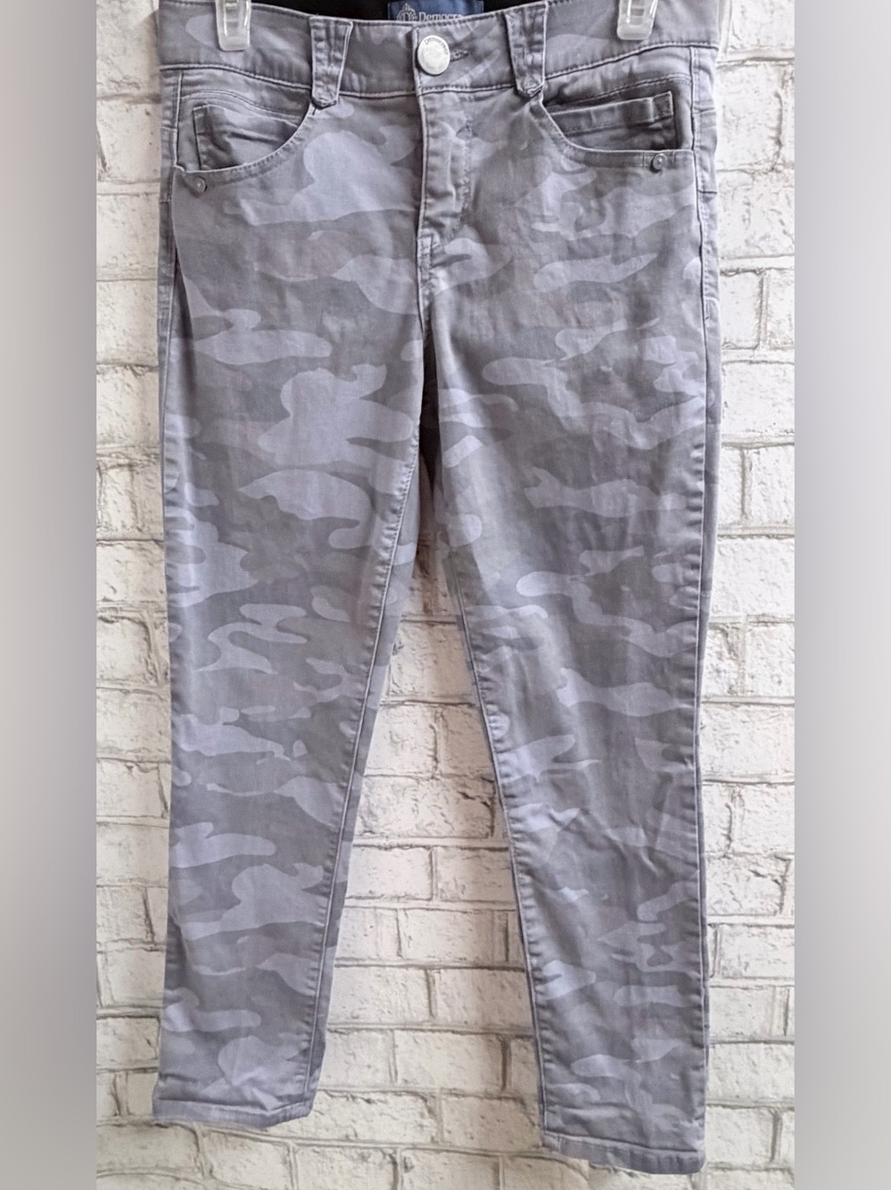 Camo Grey Skinny Jeans by Democracy